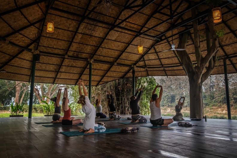 Group Join-in Yoga class (2)