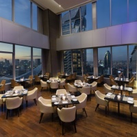 Up &amp; Above Restaurant (Night)  1