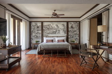 13-Anantara Golden Triangle Mekong Explorer Suite Bedroom 7938-HDR-4