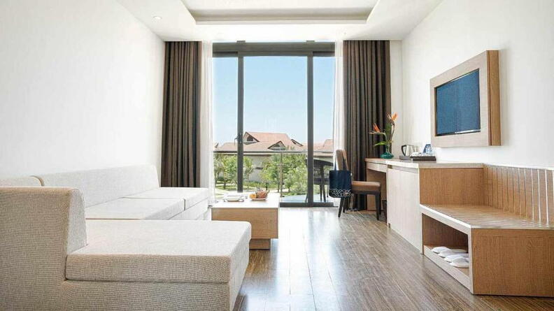 Living room of Sup Suite - Main Building