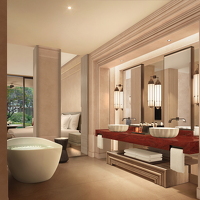 Standard Forest View with Balcony Bathroom